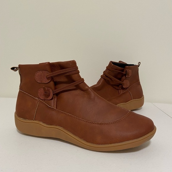 Women’s faux leather chukka boots — size‎ 11 - Picture 1 of 7